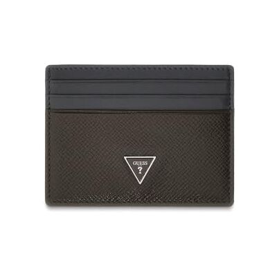 GUESS Milano Porte-cartes pour homme Chêne/gris/U GUESS Milano Porte-cartes pour homme Chêne/gris/U