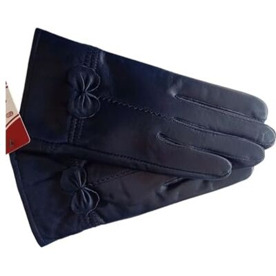FNBDDX Gants d'hiver chauds for femmes, gants for dames, de conduite for filles, doublés en laine à la mode for(Navy Blue) FNBDDX Gants d'hiver chauds for femmes, gants for dames, de conduite for filles, doublés en laine à la mode for(Navy Blue)