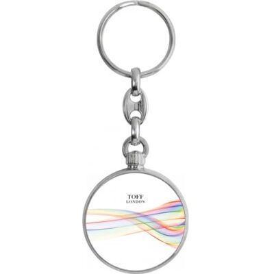 Toff London Pride Ribbon-sleutelhanger Toff London Pride Ribbon-sleutelhanger