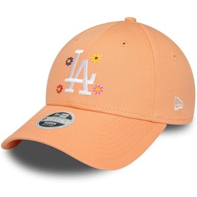 New Era Los Angeles Dodgers MLB casquette baseball LA femme fille réglable 9Forty chapeau abricot New Era Los Angeles Dodgers MLB casquette baseball LA femme fille réglable 9Forty chapeau abricot