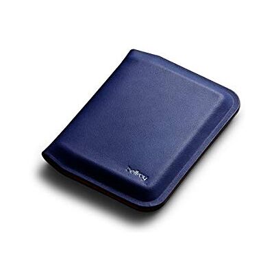 Bellroy Apex Slim Sleeve, Portefeuille fin en cuir Indigo Portefeuille fin en cuir avec protection RFID pour vos cartes du quotidien Bellroy Apex Slim Sleeve, Portefeuille fin en cuir Indigo Portefeuille fin en cuir avec protection RFID pour vos cartes du quotidien