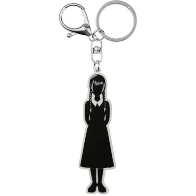 KARACTERMANIA Wednesday Porte-clés Brand Porte-clés Crest Mixte (lot de 1), Noir Body, Taille unique, Porte-clés Brand KARACTERMANIA Wednesday Porte-clés Brand Porte-clés Crest Mixte (lot de 1), Noir Body, Taille unique, Porte-clés Brand