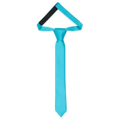 Ladeheid Cravate enfant pour garçon, look mat élégant, pré-nouée avec une fermeture Velcro, parfaite pour les occasions spéciales, cravate élégante taille 31 cm x 4 cm TKM, Turquoise., 31cm x 4cm Ladeheid Cravate enfant pour garçon, look mat élégant, pré-nouée avec une fermeture Velcro, parfaite pour les occasions spéciales, cravate élégante taille 31 cm x 4 cm TKM, Turquoise., 31cm x 4cm