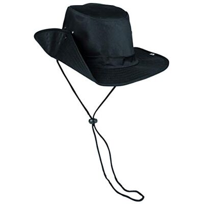 Mil-Tec Bush hat M Button Black SZ 59 Mil-Tec Bush hat M Button Black SZ 59