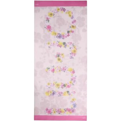 Liu Jo Foulard imprimé floral 180x90 cm, rose, taille unique Liu Jo Foulard imprimé floral 180x90 cm, rose, taille unique