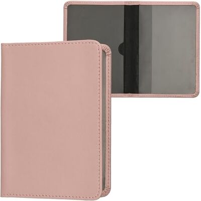 kwmobile Porte permis de conduire carte grise avec compartiments cartes passeport Étui portefeuille de protection en simili cuir or rose kwmobile Porte permis de conduire carte grise avec compartiments cartes passeport Étui portefeuille de protection en simili cuir or rose