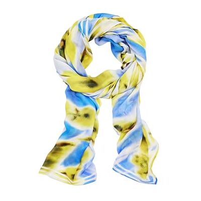 Desigual M24SAWA09-FOU_Flora Foulard pour femme, bleu, taille unique, bleu, taille unique Desigual M24SAWA09-FOU_Flora Foulard pour femme, bleu, taille unique, bleu, taille unique