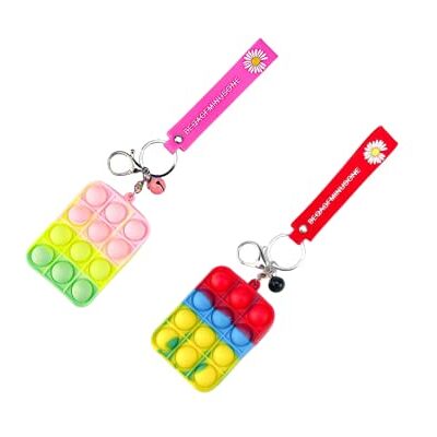 MAGIC SELECT Porte-clés porte-monnaie anti-stress avec pompes en silicone, mini porte-monnaie avec anneau métallique et mousqueton pour accrocher sur sacs à dos, ceintures et sacs, M4210, S, Porte-monnaie MAGIC SELECT Porte-clés porte-monnaie anti-stress avec pompes en silicone, mini porte-monnaie avec anneau métallique et mousqueton pour accrocher sur sacs à dos, ceintures et sacs, M4210, S, Porte-monnaie