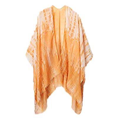 Desigual Kaftan_TIE Dye C Foulard Tendance, Orange, U Femme, Orange, taille unique Desigual Kaftan_TIE Dye C Foulard Tendance, Orange, U Femme, Orange, taille unique