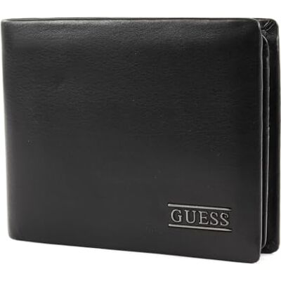 GUESS JEANS PORTAFOGLIO UOMO NERO GUESS JEANS PORTAFOGLIO UOMO NERO