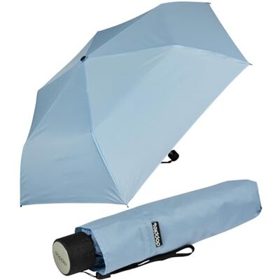 Doppler parapluie de poche Fiber Havanna Uni Super léger Format compact 22 cm Doppler parapluie de poche Fiber Havanna Uni Super léger Format compact 22 cm