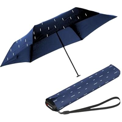 Knirps US.050 Ultra Light Slim Manual Rain Blue, Rain Blue, One Size, Moderne et élégant Knirps US.050 Ultra Light Slim Manual Rain Blue, Rain Blue, One Size, Moderne et élégant