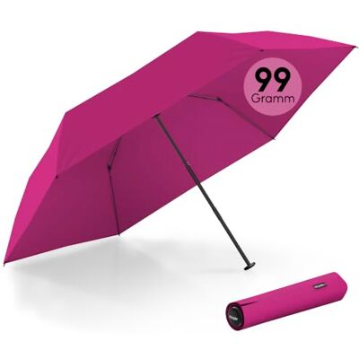 Doppler Parapluie Zero Pocket 99 Poids : seulement 99 g Stable Coupe-vent 21 cm Doppler Parapluie Zero Pocket 99 Poids : seulement 99 g Stable Coupe-vent 21 cm