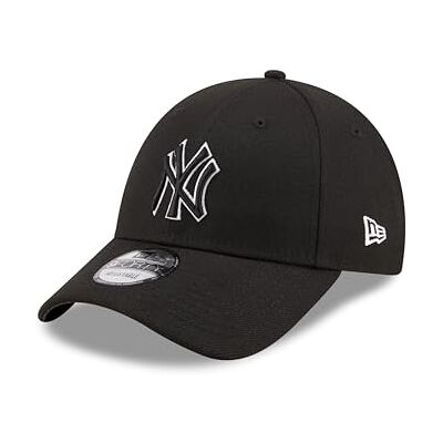 New Era New York Yankees MLB Pop Outline Noir 9Forty Casquette Ajustable New Era New York Yankees MLB Pop Outline Noir 9Forty Casquette Ajustable