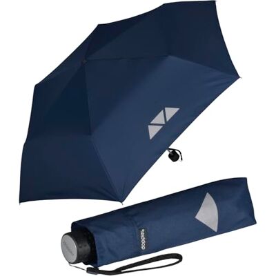 Doppler Mini parapluie enfants parapluie de poche, Navy-blau, 91 cm Doppler Mini parapluie enfants parapluie de poche, Navy-blau, 91 cm