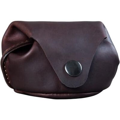 STILORD "Bob" Mini Bourse Monnaie Cuir Vintage Petit Portefeuille Pochette à monnaie Boîte viennoise Porte-Monnaie Porte Clé Coin Purse Cuir Véritable Couleur:cognac marron foncé STILORD "Bob" Mini Bourse Monnaie Cuir Vintage Petit Portefeuille Pochette à monnaie Boîte viennoise Porte-Monnaie Porte Clé Coin Purse Cuir Véritable Couleur:cognac marron foncé