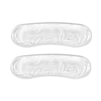Bama Semelles antidérapantes en gel pour talon – Coussinets en gel auto-adhésifs et antidérapants pour la protection Empêche les frottements, la pression et le glissement – transparent – 1 paire Bama Semelles antidérapantes en gel pour talon – Coussinets en gel auto-adhésifs et antidérapants pour la protection Empêche les frottements, la pression et le glissement – transparent – 1 paire
