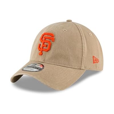 New Era San Francisco Giants MLB Core Classic Marron 9Twenty Casquette Ajustable New Era San Francisco Giants MLB Core Classic Marron 9Twenty Casquette Ajustable