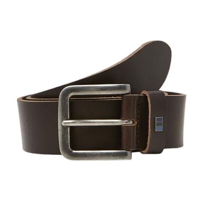 JACK & JONES Jacflag Ceinture en cuir pour homme 4 cm JACK & JONES Jacflag Ceinture en cuir pour homme 4 cm