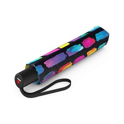Knirps Parapluie de poche A.200 Medium Duomatic, Create Black, Mittel, Couleur unie Knirps Parapluie de poche A.200 Medium Duomatic, Create Black, Mittel, Couleur unie