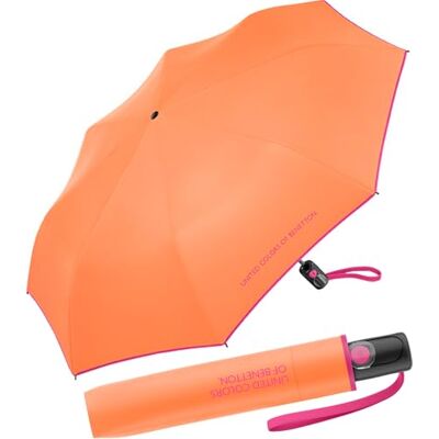 United Benetton Mini AC Parapluie de poche, Nectarine., 95 cm United Benetton Mini AC Parapluie de poche, Nectarine., 95 cm