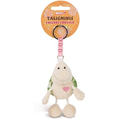 NICI Porte-clés tortue 7cm blanc Pendentif animal câlin avec porte-clés pour lanière, porte-clés et porte-clés Charm sac porte-bonheur avec message NICI Porte-clés tortue 7cm blanc Pendentif animal câlin avec porte-clés pour lanière, porte-clés et porte-clés Charm sac porte-bonheur avec message
