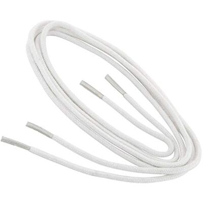 Collonil Lacets ronds fins ronds 90 cm blanc, Blanc. Collonil Lacets ronds fins ronds 90 cm blanc, Blanc.