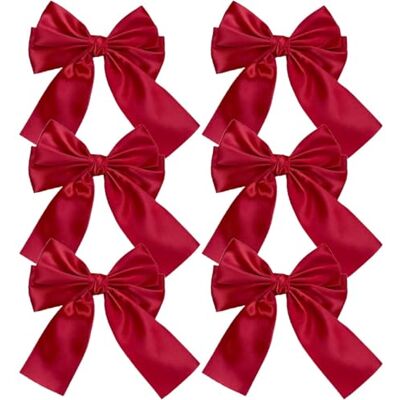 EWUHYFP 10pc Large Satin Layered Bows Hair Clip Ribbon Silky Bowknot Hairpin Barrettes Accessories For Women(N) EWUHYFP 10pc Large Satin Layered Bows Hair Clip Ribbon Silky Bowknot Hairpin Barrettes Accessories For Women(N)