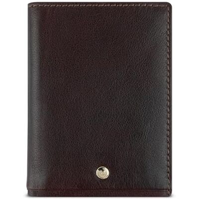 bugatti Neaples Portefeuille en cuir sans compartiment à monnaie, portefeuille avec protection RFID, marron bugatti Neaples Portefeuille en cuir sans compartiment à monnaie, portefeuille avec protection RFID, marron
