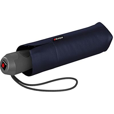 Knirps Mini parapluie de poche E.100 avec ouverture et fermeture automatique, bleu marine, 88 cm Knirps Mini parapluie de poche E.100 avec ouverture et fermeture automatique, bleu marine, 88 cm