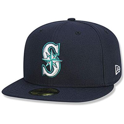 New Era Seattle Mariners MLB AC Performance Navy 59Fifty Basecap New Era Seattle Mariners MLB AC Performance Navy 59Fifty Basecap