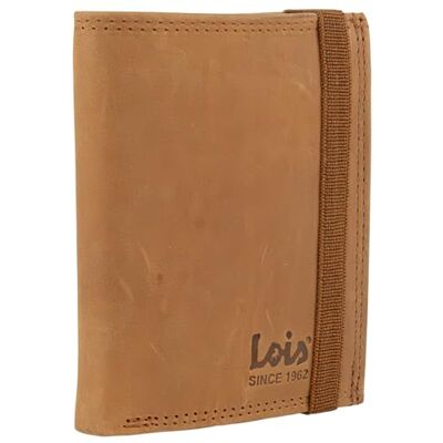 Lois Portemonnee Portemonnee Leer Portemonnee Heren Functioneel en Duurzaam Wallet For Men, Mens Wallet met Tijdloze, Bestendige Leer. RFID Portemonnee., Bruin Lois Portemonnee Portemonnee Leer Portemonnee Heren Functioneel en Duurzaam Wallet For Men, Mens Wallet met Tijdloze, Bestendige Leer. RFID Portemonnee., Bruin