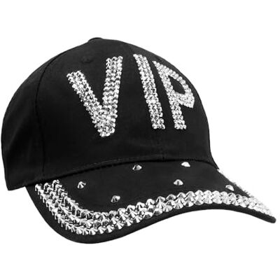Boland 01489 Casquette VIP pour adulte Casquette de baseball pour adulte Pour festival, carnaval et fête à thème Boland 01489 Casquette VIP pour adulte Casquette de baseball pour adulte Pour festival, carnaval et fête à thème