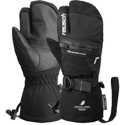 Reusch Gant Lando R-TEX Junior 3 doigts pour garçons, gant de ski extra chaud, imperméable et respirant Reusch Gant Lando R-TEX Junior 3 doigts pour garçons, gant de ski extra chaud, imperméable et respirant