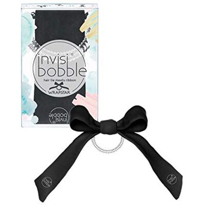 Invisibobble Wrapstar chouchou foulard noir Snake It Off I Chic accessoire cheveux I Bandeau souple attaché à un elastique spirale I Fort tenue Invisibobble Wrapstar chouchou foulard noir Snake It Off I Chic accessoire cheveux I Bandeau souple attaché à un elastique spirale I Fort tenue