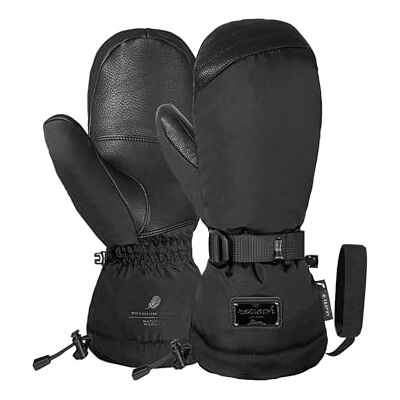 Reusch Yuna Down Moufles pour femme avec R-TEX XT & REALDOWN Gants d'hiver avec paume en cuir de chèvre Manchette en poudre Système Comfort Leash & Stop Chauds, imperméables, respirants Reusch Yuna Down Moufles pour femme avec R-TEX XT & REALDOWN Gants d'hiver avec paume en cuir de chèvre Manchette en poudre Système Comfort Leash & Stop Chauds, imperméables, respirants