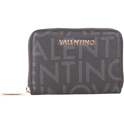 Valentino Regina RE Portefeuille de voyage pour femme, noir, noir, TALLA UNICA Valentino Regina RE Portefeuille de voyage pour femme, noir, noir, TALLA UNICA