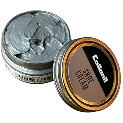 Collonil Shoe Cream Crème d'entretien pour chaussures Argenté 60 ml, argenté, 50 Collonil Shoe Cream Crème d'entretien pour chaussures Argenté 60 ml, argenté, 50