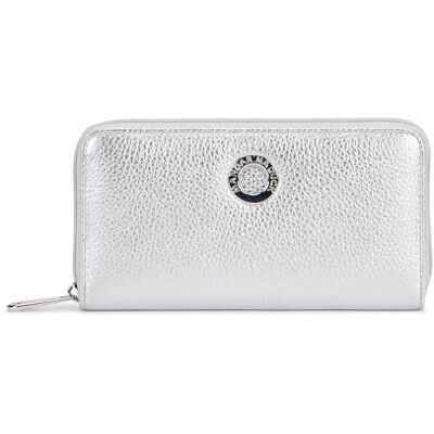 Mandarina Duck Mellow Metal Wallet, Accessoires de voyage, Portefeuilles pour femme, taille unique, argent, Taglia Unica Mandarina Duck Mellow Metal Wallet, Accessoires de voyage, Portefeuilles pour femme, taille unique, argent, Taglia Unica