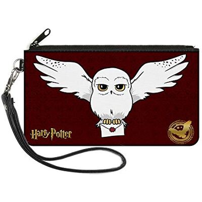 Buckle-Down Harry Potter Portefeuille à Fermeture Éclair pour Femme Multicolore 16,5 x 8,9 cm Buckle-Down Harry Potter Portefeuille à Fermeture Éclair pour Femme Multicolore 16,5 x 8,9 cm