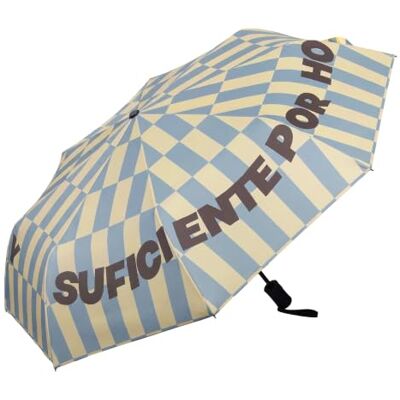 Fisura Parapluie pliable avec message. Ouverture automatique, compact Parapluie petit automatique. Format voyage. Résistant au vent. Diamètre ouvert : 96 cm. Fisura Parapluie pliable avec message. Ouverture automatique, compact Parapluie petit automatique. Format voyage. Résistant au vent. Diamètre ouvert : 96 cm.