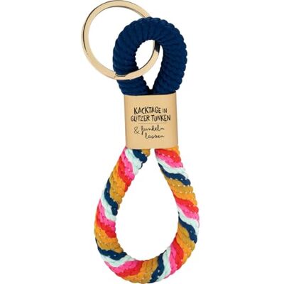H:)PPY life H:) PPY life Porte-clés avec motif « scintillement » Boucle tressée, coton, clip en métal avec texte gravé, longueur 11,6 cm Cadeau d'anniversaire surprise amusante 74445 H:)PPY life H:) PPY life Porte-clés avec motif « scintillement » Boucle tressée, coton, clip en métal avec texte gravé, longueur 11,6 cm Cadeau d'anniversaire surprise amusante 74445