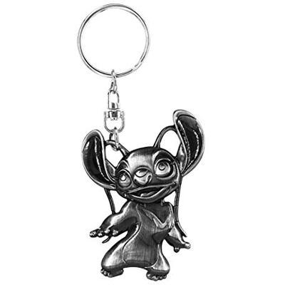 Disney Unisexe adulte moderne, argent/noir, 5.1 x 0.6 x 10.2 cm Disney Unisexe adulte moderne, argent/noir, 5.1 x 0.6 x 10.2 cm