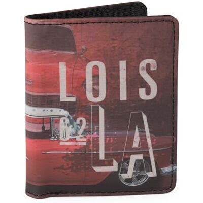 Lois Portemonnee Heren van Leer Stijlvolle Wallet Men, Duurzame Heren Portemonnee Leer, Veilige RFID Wallet, Rood Lois Portemonnee Heren van Leer Stijlvolle Wallet Men, Duurzame Heren Portemonnee Leer, Veilige RFID Wallet, Rood