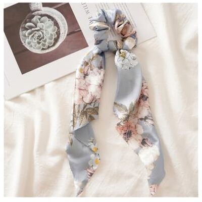 EnxJire Foulard soie cheveux Chouchous en ruban de cheveux avec nœud floral, Vintage, queue cheval Satin, grands bandeaux caoutchouc, accessoires for femmes(9) EnxJire Foulard soie cheveux Chouchous en ruban de cheveux avec nœud floral, Vintage, queue cheval Satin, grands bandeaux caoutchouc, accessoires for femmes(9)