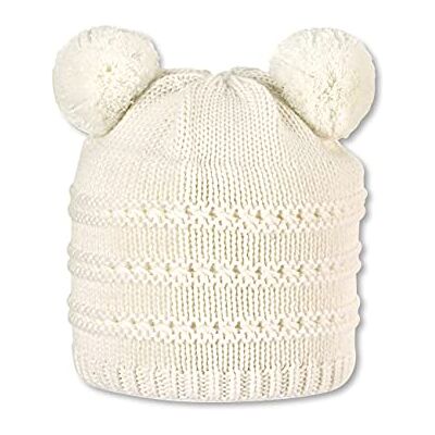 Sterntaler Strickmütze Puschel Bonnet, Ecru, 47 Bébé garçon Sterntaler Strickmütze Puschel Bonnet, Ecru, 47 Bébé garçon