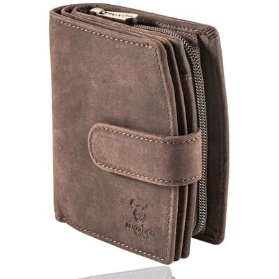 MATADOR Porte Monnaie Femme Cuir #Valence avec Noble Boîte Cadeau, Portefeuilles et Porte-Cartes de Luxe avec RFID, Portefeuille Femme avec de Nombreux Compartiments à Cartes, Marron Foncé, VALENCE MATADOR Porte Monnaie Femme Cuir #Valence avec Noble Boîte Cadeau, Portefeuilles et Porte-Cartes de Luxe avec RFID, Portefeuille Femme avec de Nombreux Compartiments à Cartes, Marron Foncé, VALENCE