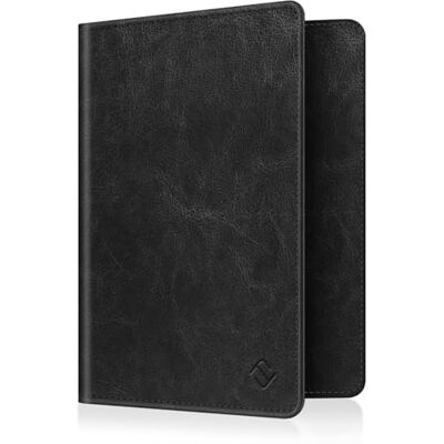 FINTIE Étui de protection pour passeport de vaccination En cuir synthétique de qualité supérieure Avec bloqueur RFID Pour cartes de crédit, cartes d'identité, documents de voyage, pour homme et Bloqueur RFID pour cartes de crédit, carte d'identité, docu FINTIE Étui de protection pour passeport de vaccination En cuir synthétique de qualité supérieure Avec bloqueur RFID Pour cartes de crédit, cartes d'identité, documents de voyage, pour homme et Bloqueur RFID pour cartes de crédit, carte d'identité, docu