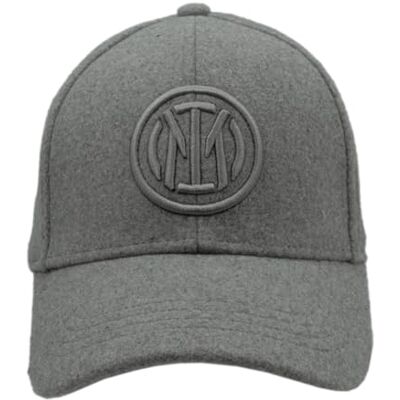 Inter Chapeau Baseball Feutre 153505 Gris, gris, taille unique Inter Chapeau Baseball Feutre 153505 Gris, gris, taille unique