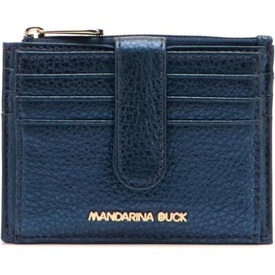 Mandarina Duck Mellow Metal Wallet, Accessoires de voyage, Portefeuilles pour femme, taille unique, Blue Indigo, Taglia Unica Mandarina Duck Mellow Metal Wallet, Accessoires de voyage, Portefeuilles pour femme, taille unique, Blue Indigo, Taglia Unica